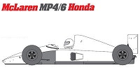 McLaren MP4/6 Honda