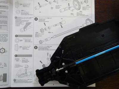 5.プロペラシャフト取り付け