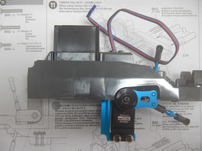 11.他サーボの組み立て(高さ調整例)
