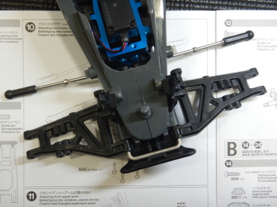 10.フロントロアアームの取り付け
