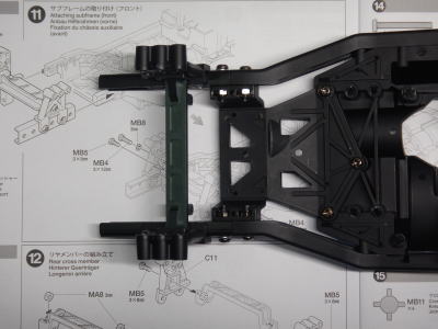 11.サブフレームの取り付け(フロント)