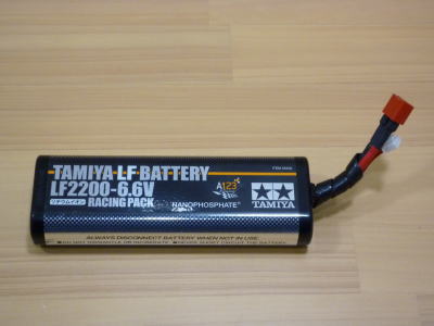 TAMIYA LFバッテリー LF2200-6.6V レーシングパック