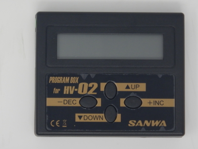 SANWA PROGRAM BOX for HV-02